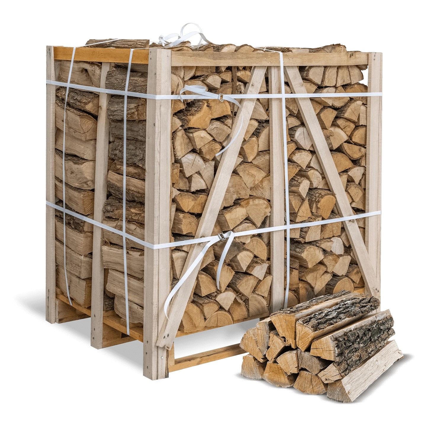 Heizfuxx Brennholz Eiche 25 Cm 1 Rm 500kg